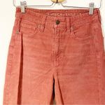 American Eagle Size 4 Rust Corduroy Mom Straight Cord Straight Leg Pants Photo 1