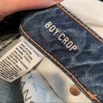American Eagle  Boy Crop Distressed Boyfriend Jeans Womens 2 Blue Baggy Casual Photo 6