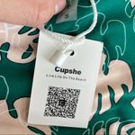 Cupshe NWT  Palm Leaf High Waisted Bikini Bottoms Photo 6