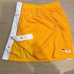 FILA NWOT  women’s yellow snap off skirt size Xs Photo 1