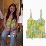 American Eagle Tie Front Cami Photo 1