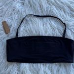 SKIMS Signature Swim Bandeau Bikini Top Onyx Size Medium Photo 0