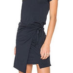 Rag and Bone NWT ‎ Andie Tee Short-sleeve Jersey Wrap Dress Photo 0