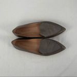 Madewell  Calf Hair Pointed Toe‎ Slip On Loafers in Grey Size 8 Photo 1
