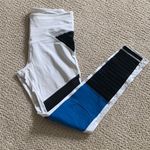 Lurv L'URV Colorblock Legging “shake your booty" Work Out Pants Blue White Black Photo 4