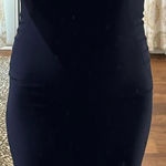 Alexander McQueen Vintage  navy blue scoop neck dress sz IT40 Photo 0