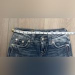 Miss Me  Distressed Blue Capri Cropped Jeans Photo 10