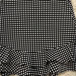 AQUA  Gingham Mini Skirt Size L Photo 1