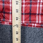 Lands' End  Red Plaid Down Puffer Coat Jacket Women's Small 6/8 Photo 6