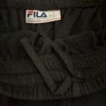 FILA  Women’s French Terry Cloth Black Elastic‎ Waist Joggers Medium Photo 2