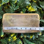 None Genuine Leather Gold Clasp Snakeskin Pattern Wallet Photo 8