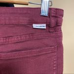 Billabong 🛍️  Lite Hearted Denim Short Lace Mystic Maroon Red Shorts Size 25 Photo 12