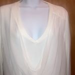 Cream White European Culture Forever Italy Long Sleeve Shirt Photo 8