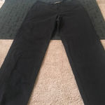 Ralph Lauren Lauren  Women's Casual Black Pants Pockets Zip & Button Size 8 Photo 0