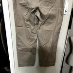 Loft Ann Taylor Khaki Crop pants women's sz 8 beige ankle chinos stretch Photo 4