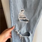 Rag and Bone Dre Capri Distressed Light Blue Women's Jeans Photo 2