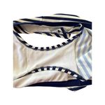 Boden Stripe Bikini Bottom 12 Swimsuit Navy Blue White Nautical Preppy Womens Photo 3
