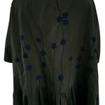 Eshakti Eshakli Square Neck Green Embroidered Floral Custom Dress Photo 8