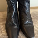Laredo Vintage 90s  Black Leather Cowboy Boots Women’s Size 5.5 USA Made Western Photo 4