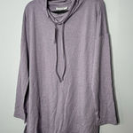 J. Jill lavender cowl neck sweatshirt size large Purple Photo 0