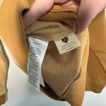 Madewell  color block sweatshirt NWT two tone gold long sleeve womens size medium Photo 6