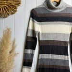 Charter Club  cashmere sweater dress midi turtleneck soft cozy ribbed Large Photo 2