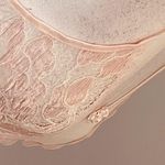 Victoria's Secret Vintage 80's Pink Bridal Lace & Mesh Nightgown Slip Small Photo 7