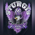 Gildan Sturgis Motorcycle Rally 2020 80th Anniversary T-shirt Photo 3