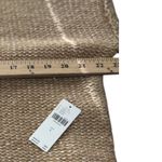 Maeve  Tan Sequin Knit Cardigan Sweater Button Front Long Sleeve Size L new Photo 11