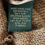 Ralph Lauren Lauren Aztec Geometric Sleeveless Knit Sweater Red Tan Brown S/M Photo 11