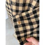 Westbound Vintage Wool Checkered Academia Oversized Blazer Beige & Black size 12 Photo 5