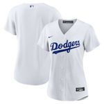 Nike Women's White Los Angeles Dodgers Jersey size medium Photo 0