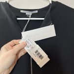 Stella McCartney  NWT Black Arlesa Quarter Zip Blouse‎ Size 38 Photo 4