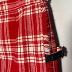 Highlander Handmade Kilt Authentic Woven Tartan Size 26 (12)Red and White Plaid Red Photo 5