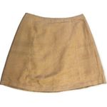 Rue 21 Wild Blue Sadie Robertson Collection Faux Suede Button Front Tan Mini Skirt Photo 1