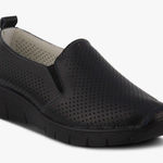 Spring Step  Women's Serenity Loafer Flat Black Leather‎ Size 40 US 9 Photo 0