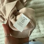 Beige pink sweater top Photo 2