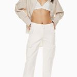 Aritzia NWT WILFRED FREE- Glacier Cargo Pant Birch  Utility Outdoors Mid Rise Photo 0