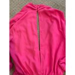 superdown NWT- Neon Pink Open Front & Back Romper M Photo 7
