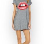 Lauren Moshi new  ᨎ Limited Edition Lana Gap Tooth Mini Dress ᨎ Heather Grey ᨎ S Photo 13