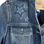 Paige NWOT Vega Rowan Star Patch Denim Jacket in Blue Size XS Photo 12