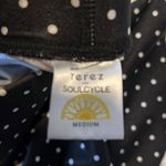 Terez for Soulcycle Sports Bra/Legging Set Color Black W/White Polka Dots M EUC Photo 9
