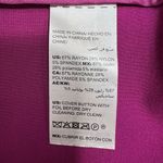 Chico's  Size 3 US 16 18 Knit Plush Jacket Hillcrest Pink Over Coat Single Button Photo 8