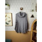 Anthropologie  Gray Paloma Ribbed Knit Relaxed Turtleneck Sweater - Size - Small Photo 3