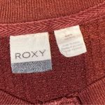 Roxy Take It Home Womens Burgundy Thermal Top - size medium Photo 3