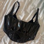 Urban Outfitters  Leather Corset Top Photo 1