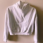 Tilly's  “White Fawn” Cropped White Hoodie Photo 0