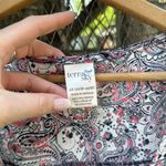 Terra & Sky  Paisley Sleeveless Blouse - Pink and White and Blue 2X Photo 1