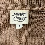 margaret o'leary 🌸VINTAGE MARGARET O’LEARY BEIGE WOOL BLEND ZIP CARDIGAN SIZE XS/S🌸 Photo 3