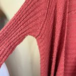 Free People Free‎ People Size Large Wool Blend Terracotta Long Boho Lagenlook Cardigan Photo 2